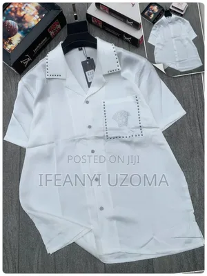 Quality Luxury Designer Shortsleeve Shirt
