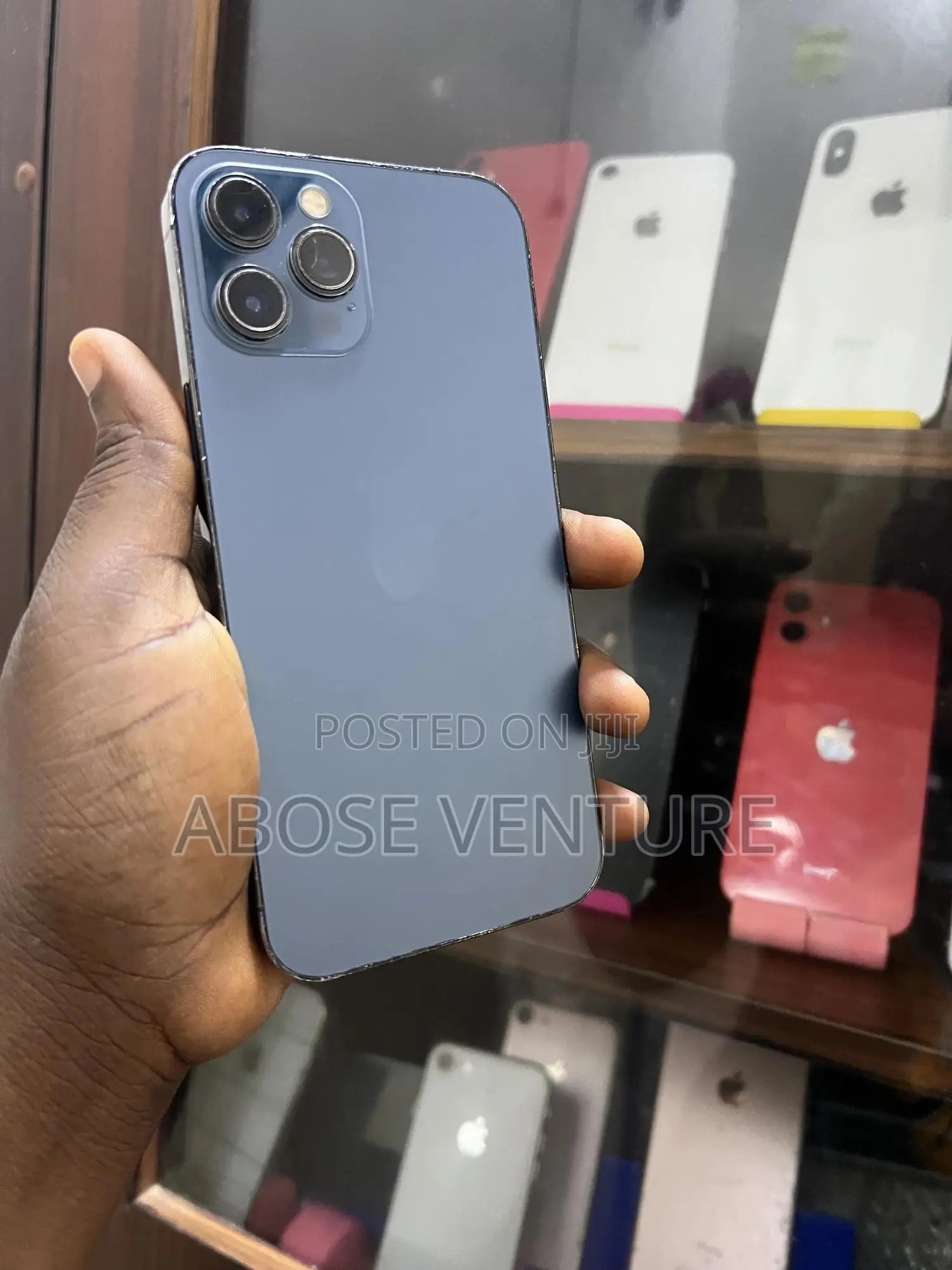 Apple iPhone 12 Pro Max 256 GB Blue in Ikeja Mobile Phones, Ay