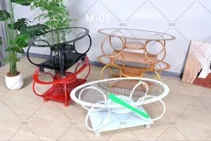 Quality Imported Center Table Set With Glass Top
