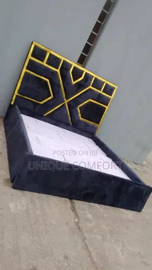 Brand New Top Quality 6 by 6 Luxury Upholstered Bedframe
