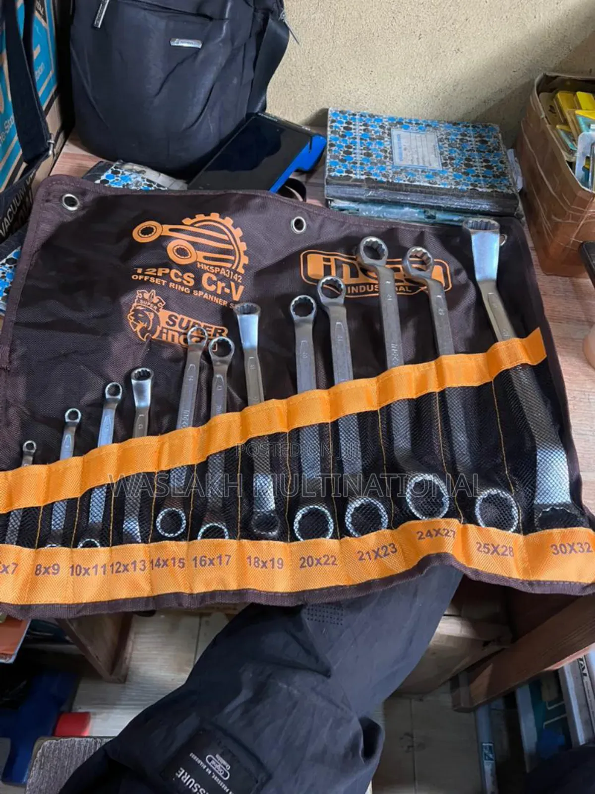 6-32mm Ring Spanner Set Ingco
