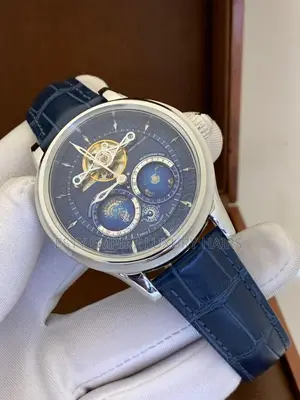 Mont Blanc Luxury Automatic Engine Leather Strap