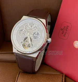 Patek Philippe Automatic Engine Leather Strap