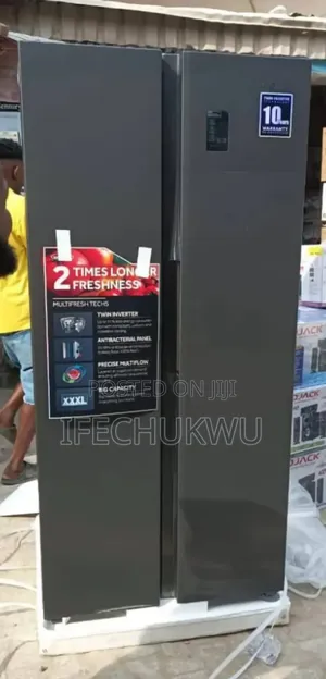 Original Hisense Side by Side Inverter Fridge Freezer (450litters)
