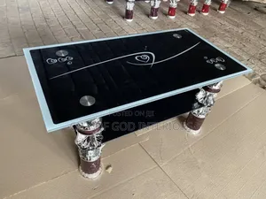 Quality Imported Center Table Set With Glass Top