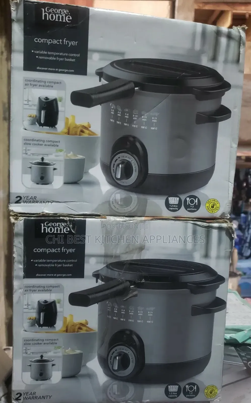 George Home Compact Fryer