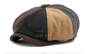 Octagonal Panama Hat Papas Cap