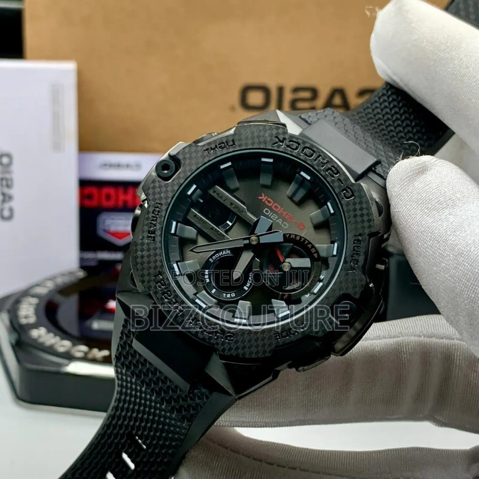 Original Casio Black Rubber Strap Watch