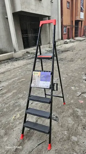 5 Steps Heavy Duty Aluminum(A)Turkey Ladder