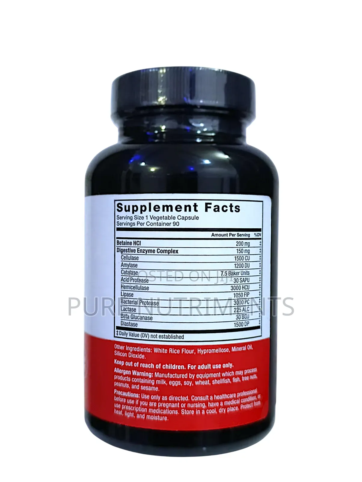 Force Factor Digestive Enzyme Complex 150mg With Betaine HCL