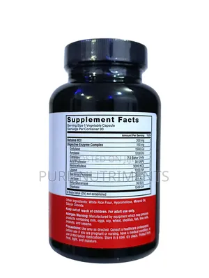 Force Factor Digestive Enzyme Complex 150mg With Betaine HCL
