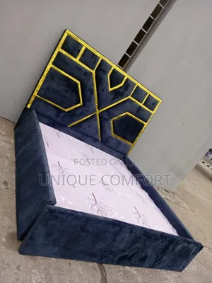 Brand New Top Quality 6 by 6 Upholstered Bedframe