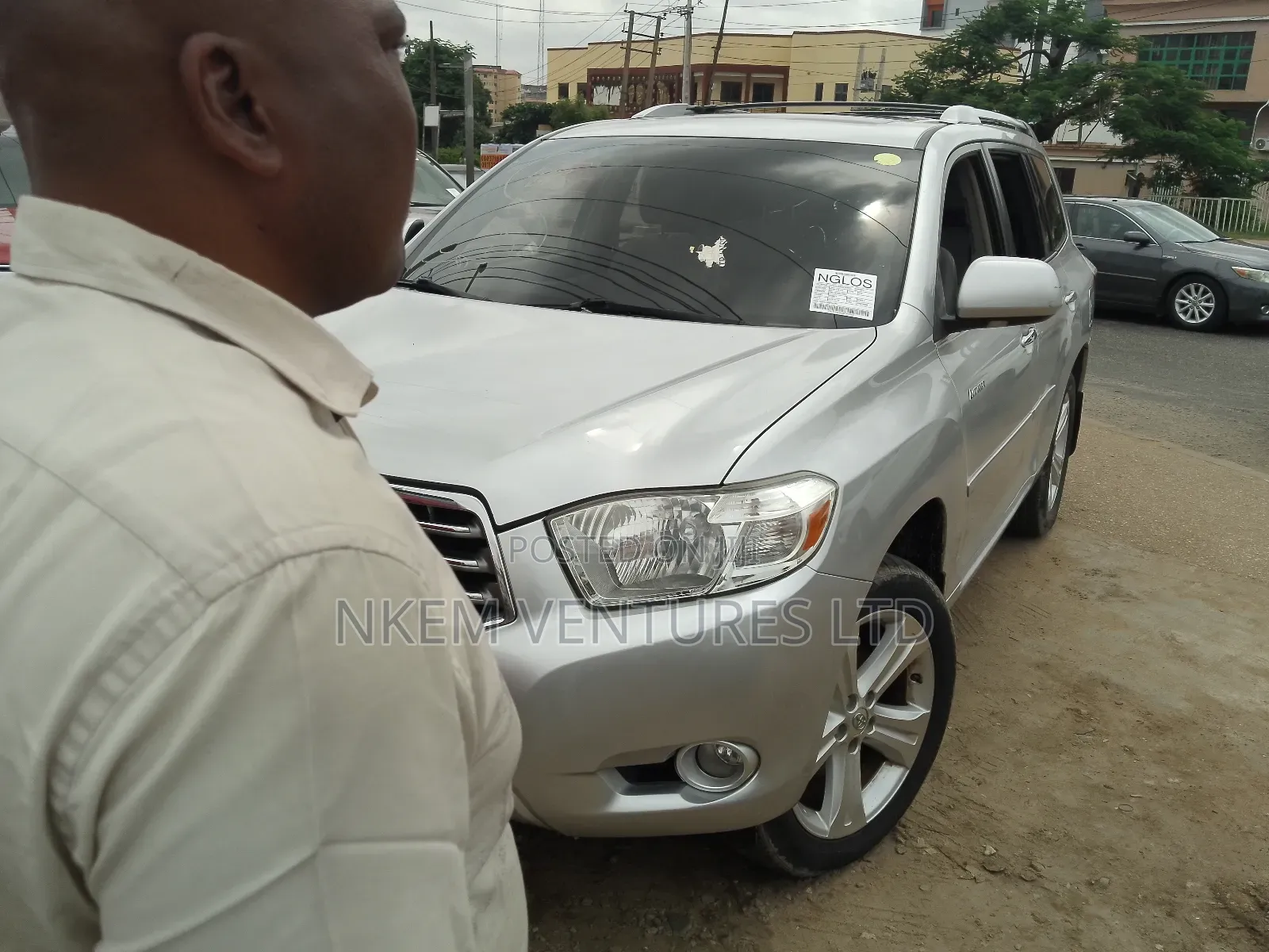 Toyota Highlander Sport 2008 Silver