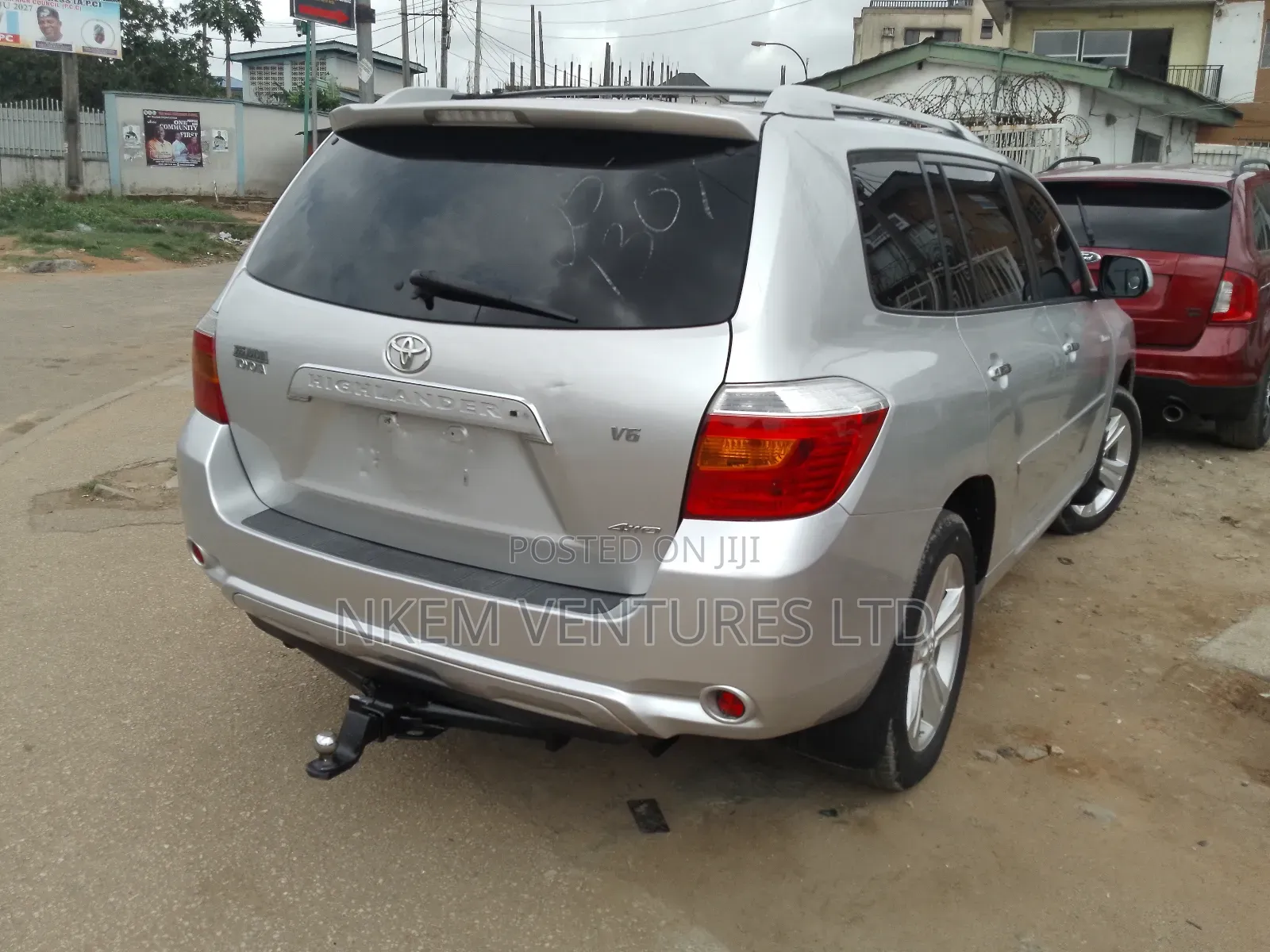 Toyota Highlander Sport 2008 Silver