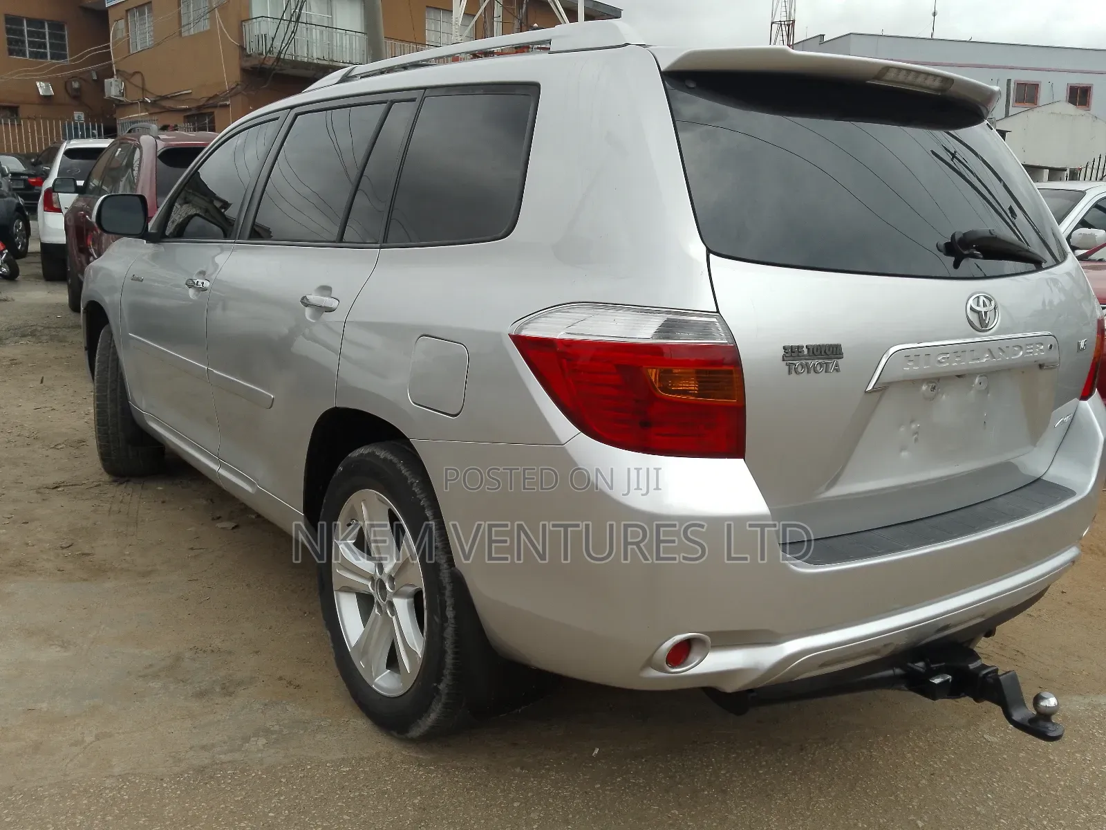 Toyota Highlander Sport 2008 Silver