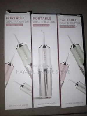 Portable Rechargeable Oral Irrigator/ Dental Floss