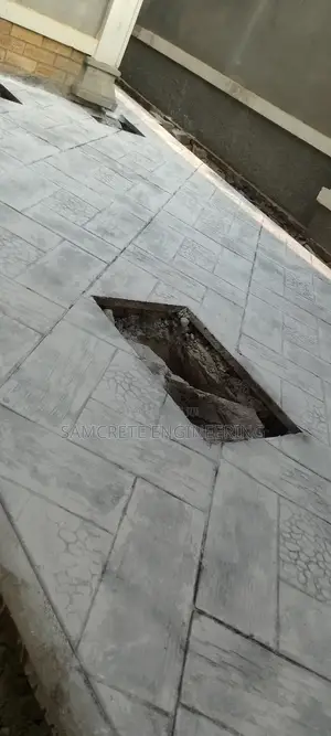 Ever New Stamp Concrete Floor