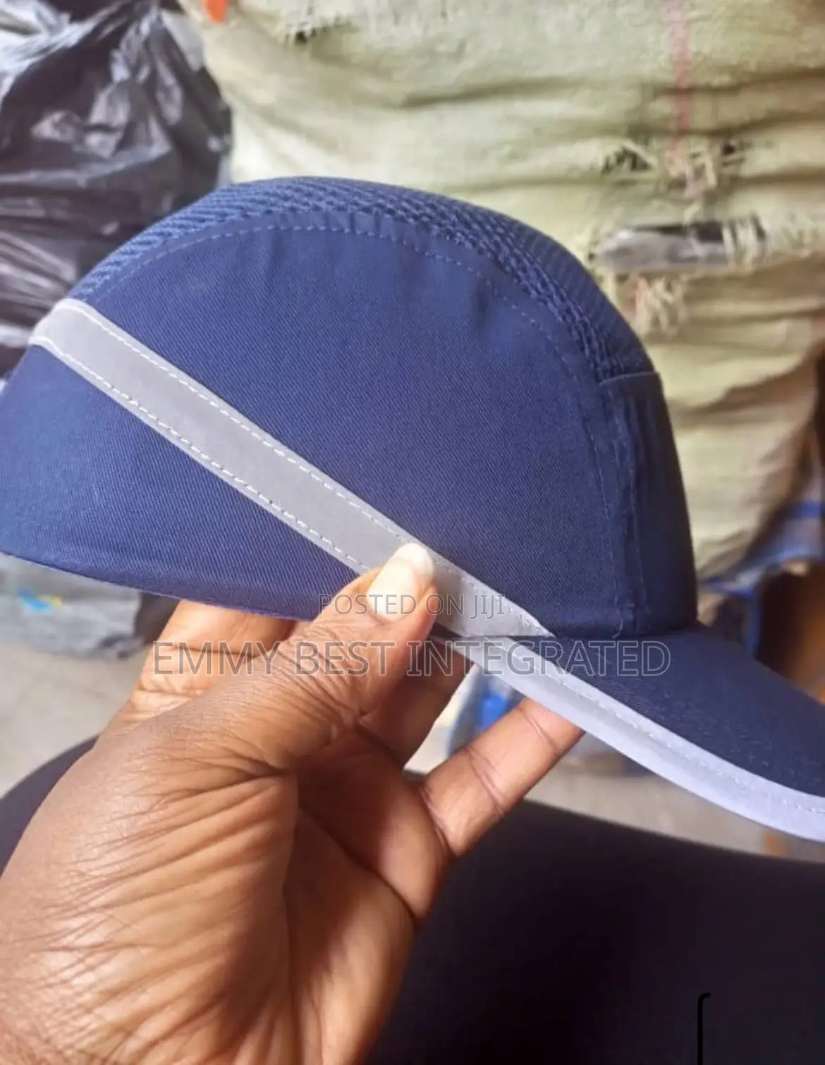 Reflective Safety Bump Cap.