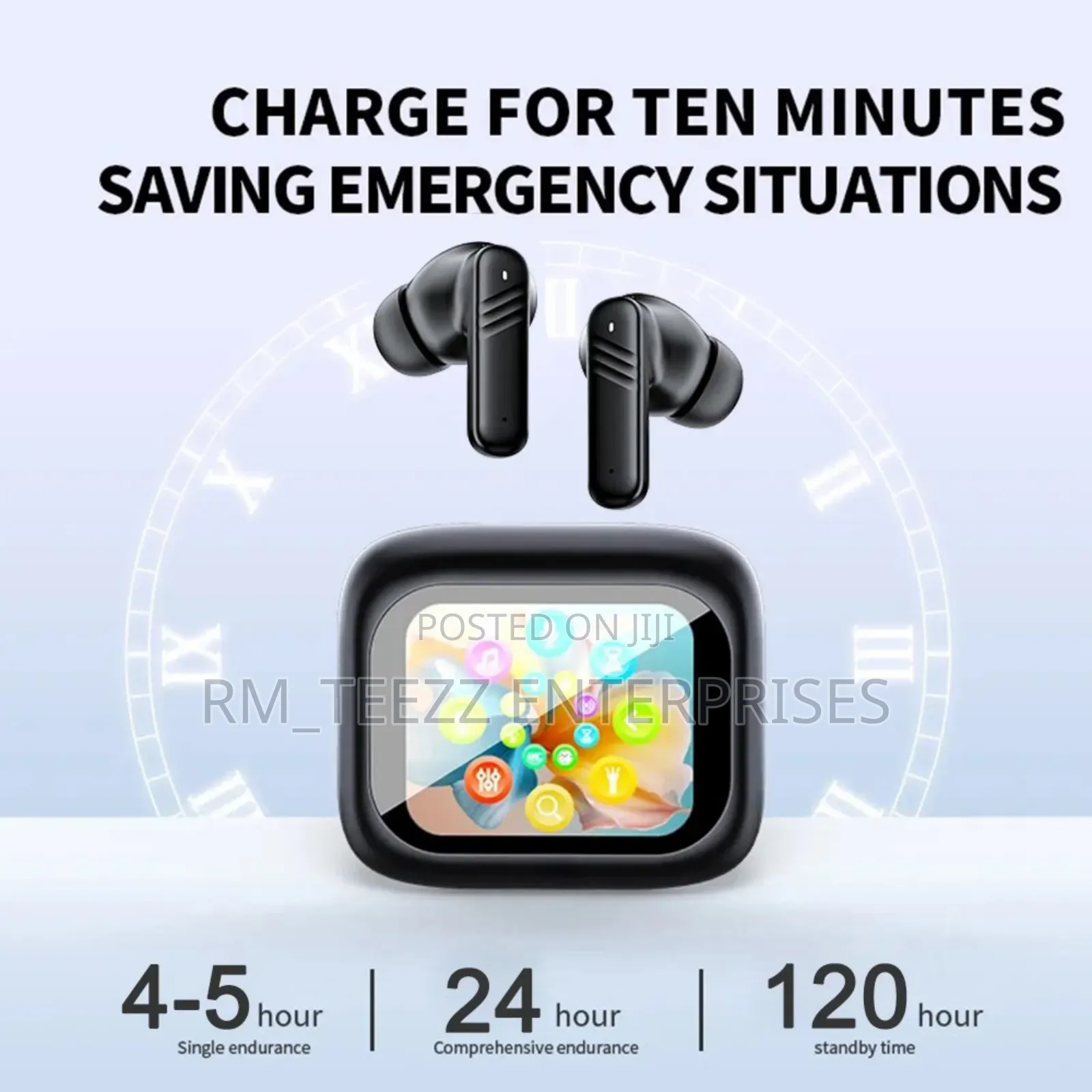 Anc Digital Display Wireless Headset