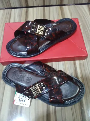 Original Italian Leather Palms Slippers.