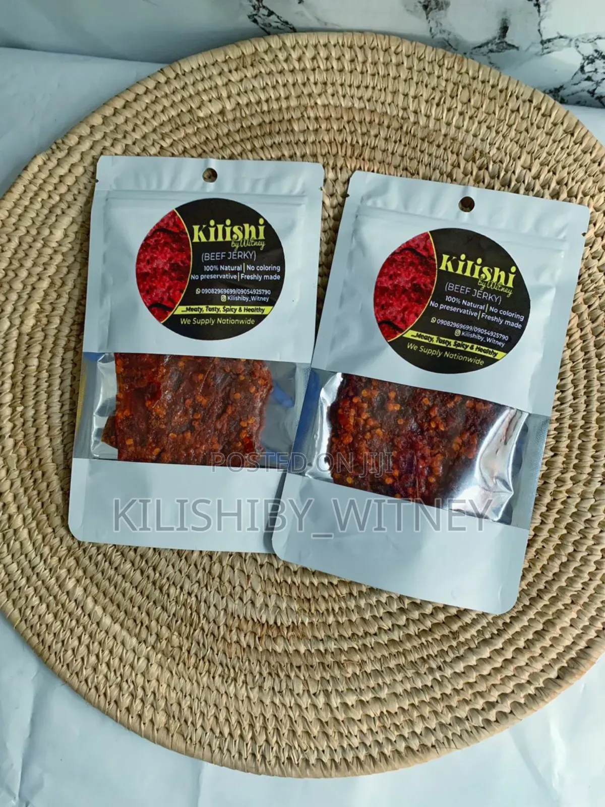Spicy Kilishi (Beef Jerky)