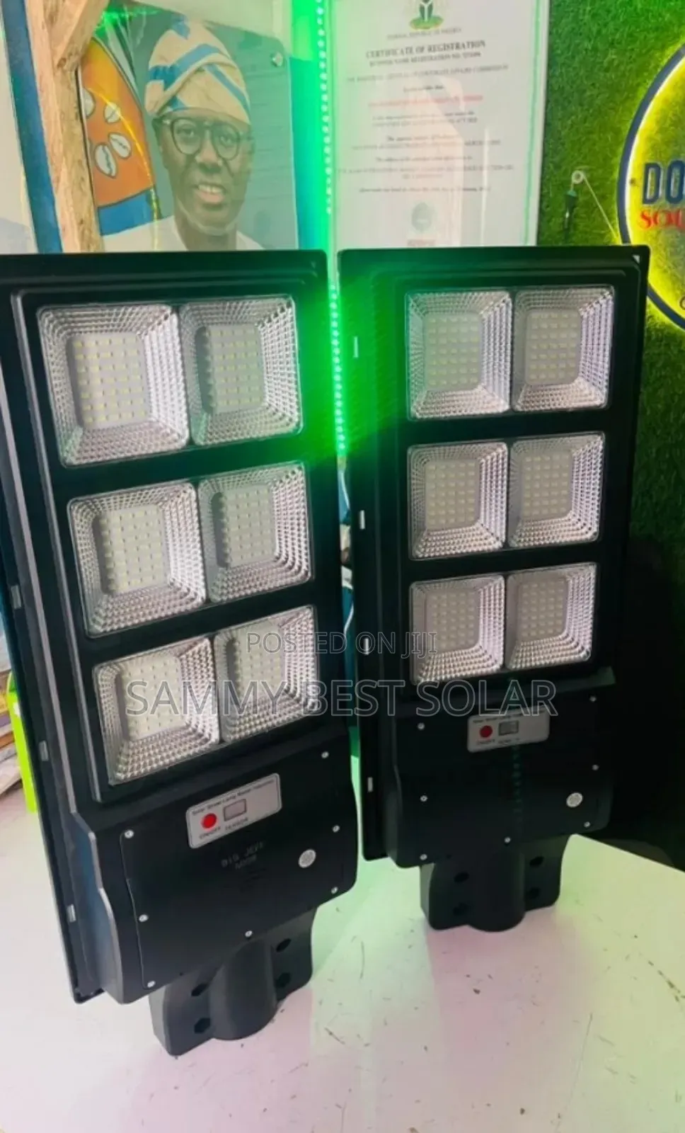 600w Solar Street Light