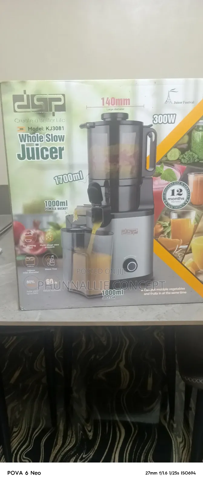 DSP Whole Slow Juicer