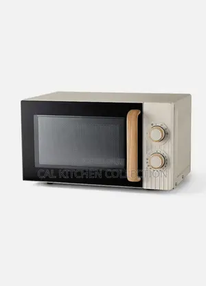 George Home 17 Liters Cream Wood Microwave Oven