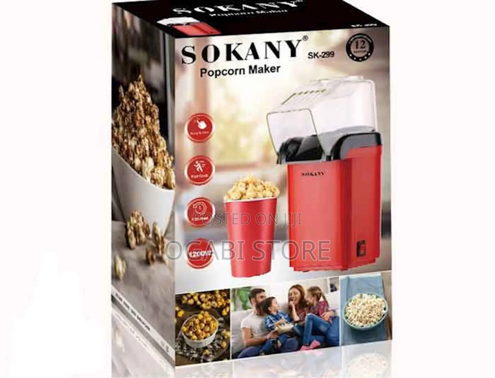 Sokany Popcorn Maker