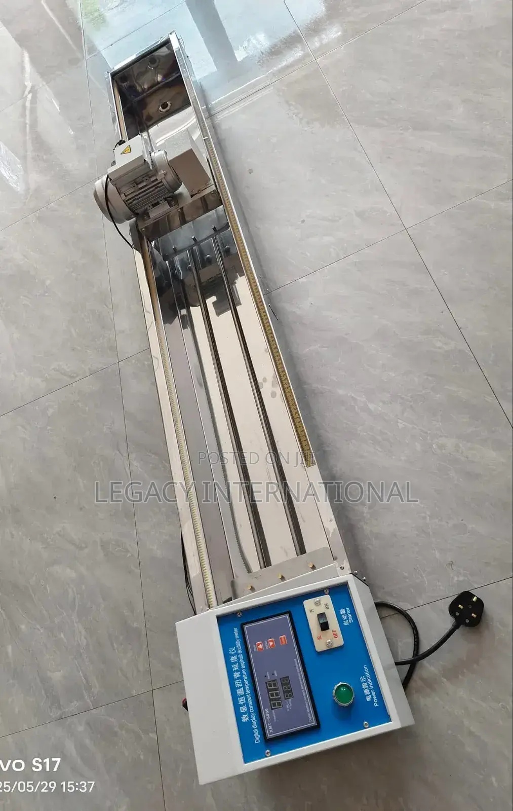 Ductility Test Apparatus