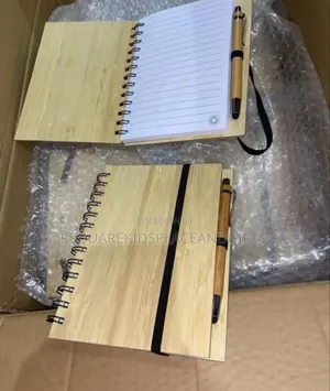 Bamboo Notepad and Pen