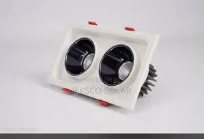 Square Dual Cob Dimmable Led Sportlight