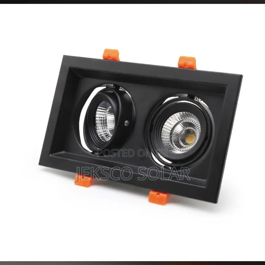 Square Dual Cob Dimmable Led Sportlight