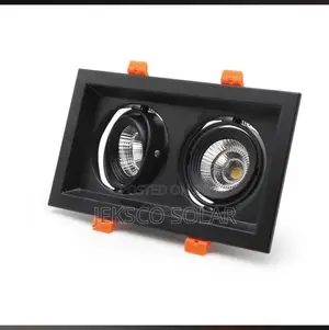 Square Dual Cob Dimmable Led Sportlight