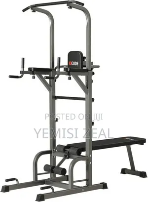 Durable Fitness Power Tower With Bench