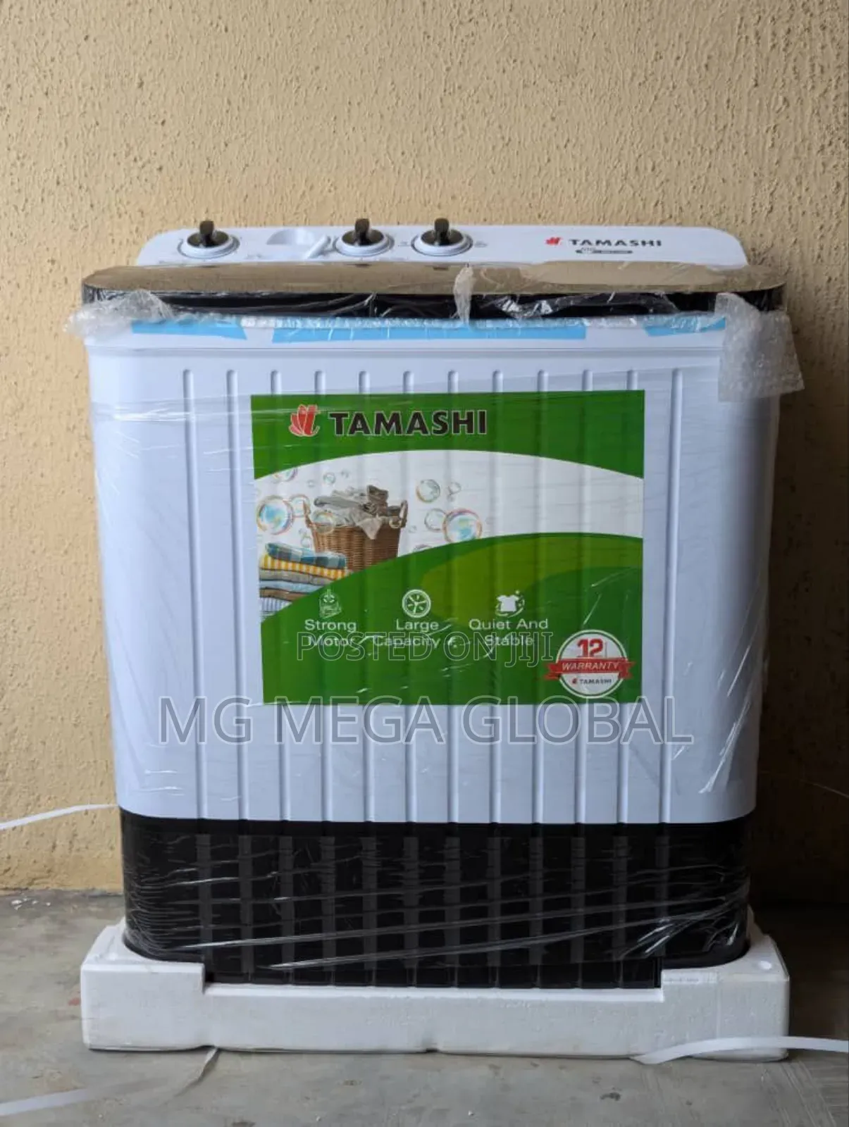 Tamashi 8kg Semi-Automatic Washing Machine