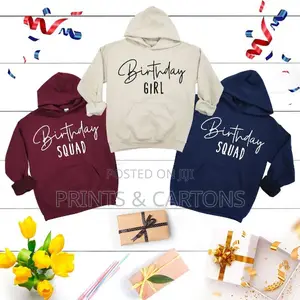 Hoodie Printing for Birthdays