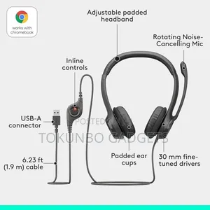 Logitech H390 Usb Headset With Noise Cancelling Microphone