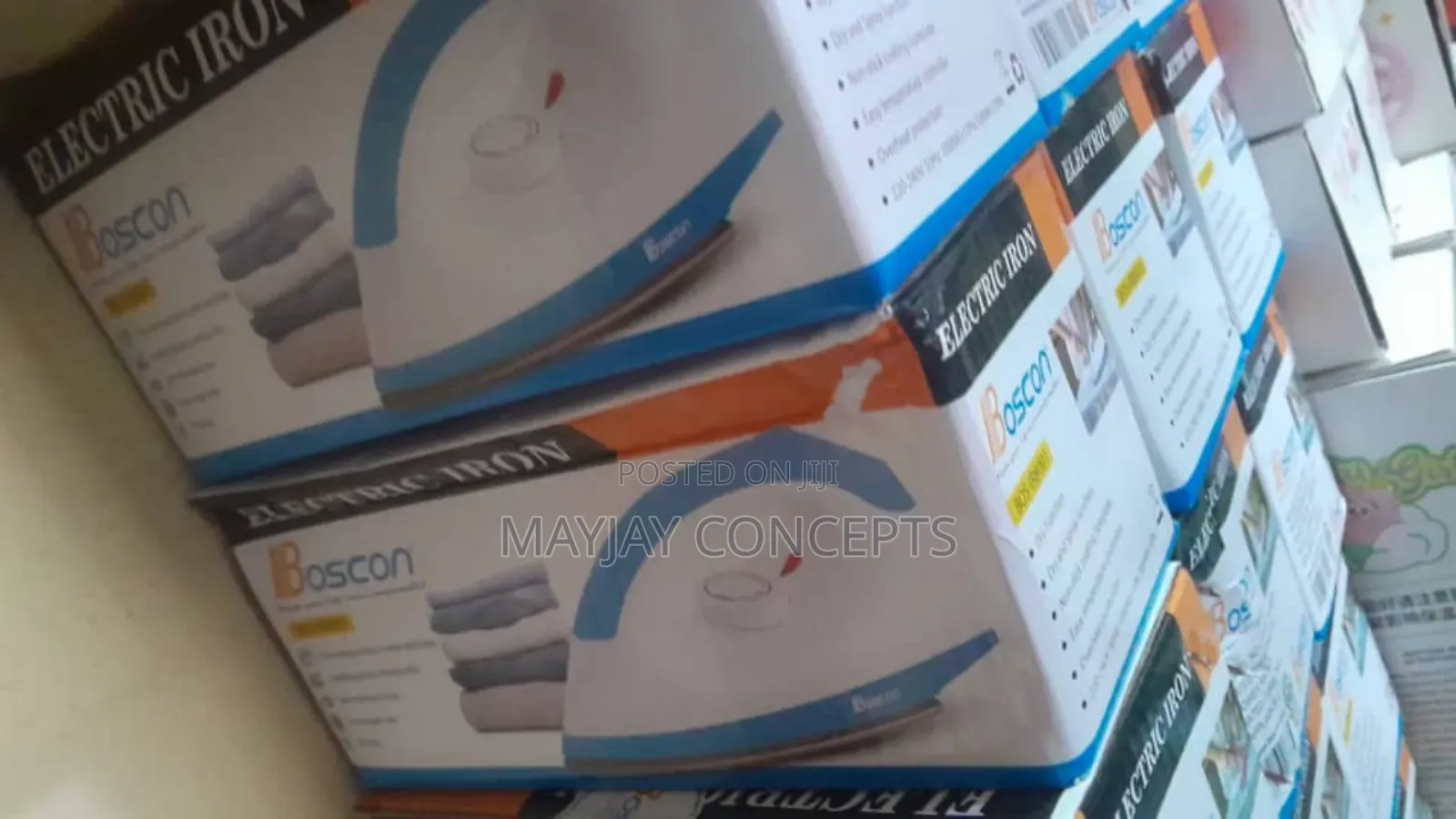 Boscon 300watts Solar Iron-low Consumption For Solar And Electricity
