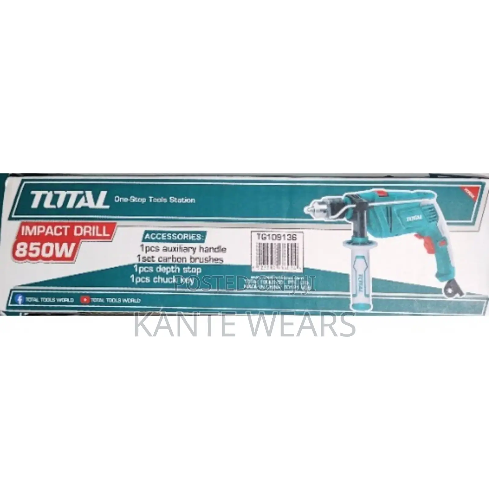 Total Electric Drill Machine 850w