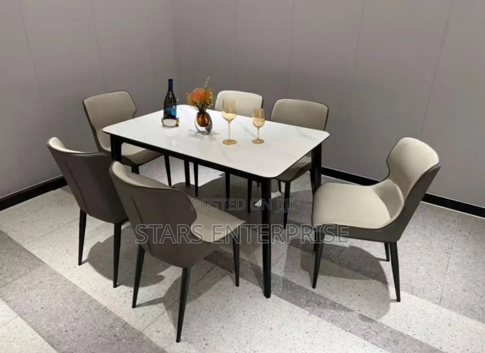 6 Seater Marble Dinning Perfection