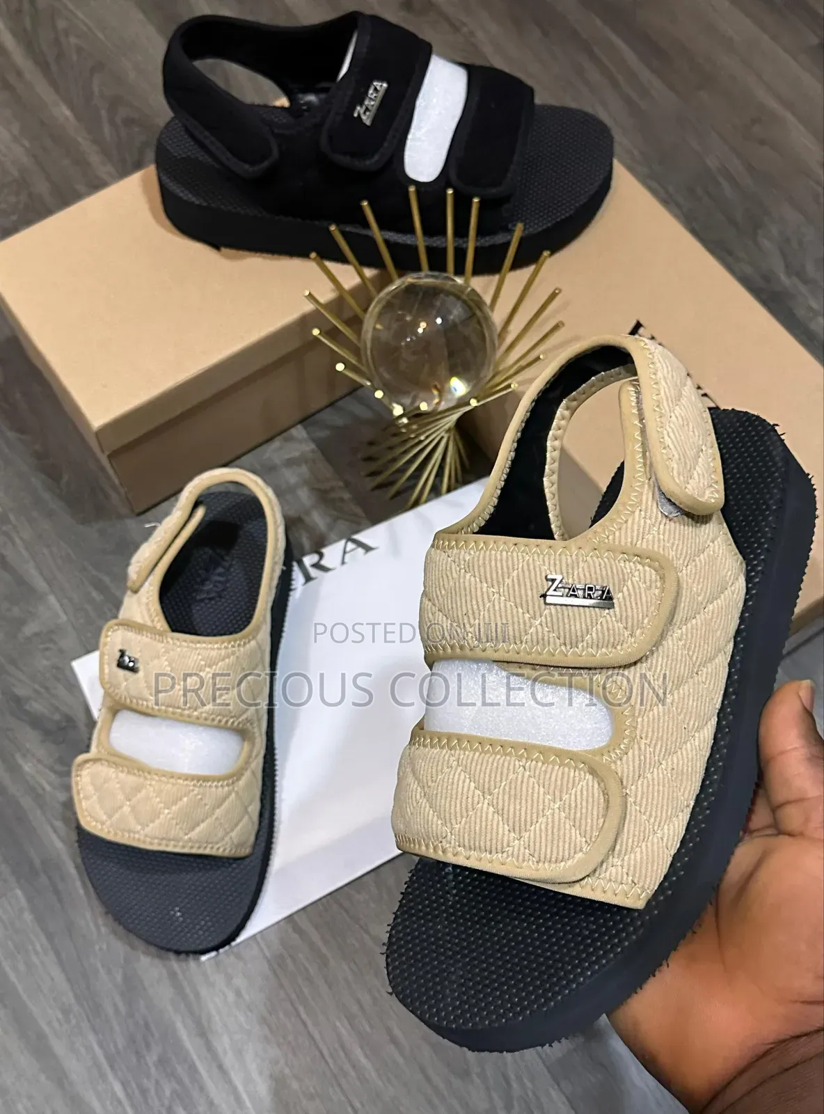 Unisex Zara Luxury Strap Sandal