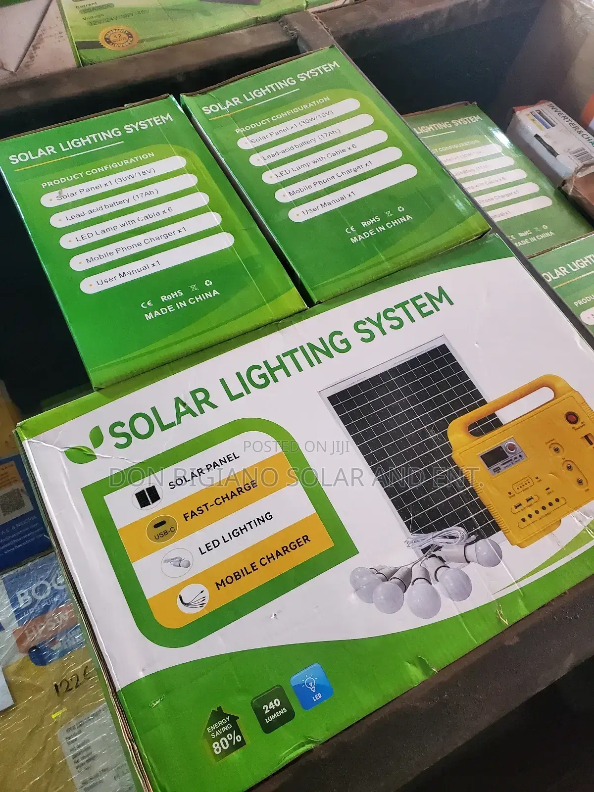 Solar Lighting Energy