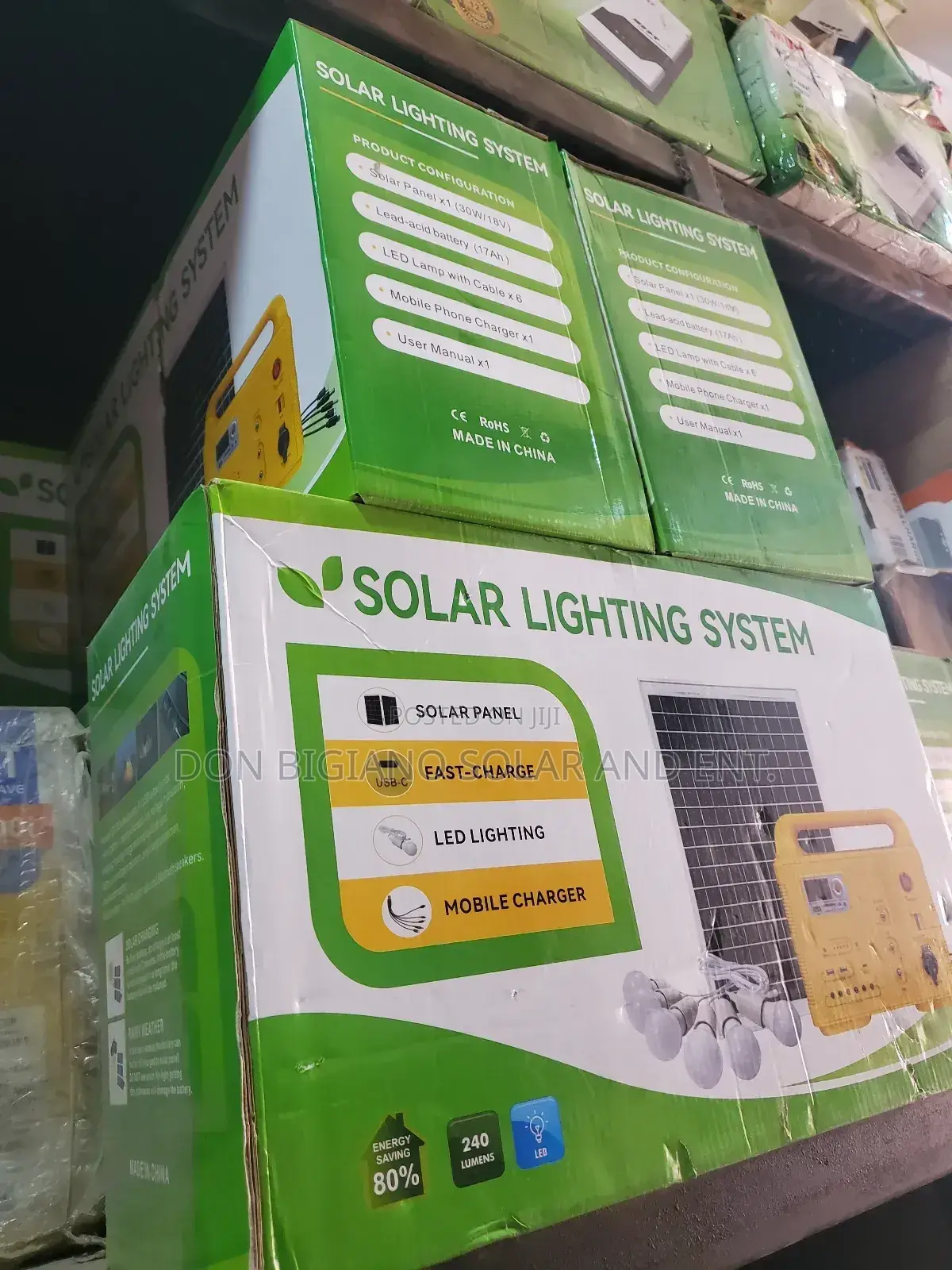 Solar Lighting Energy