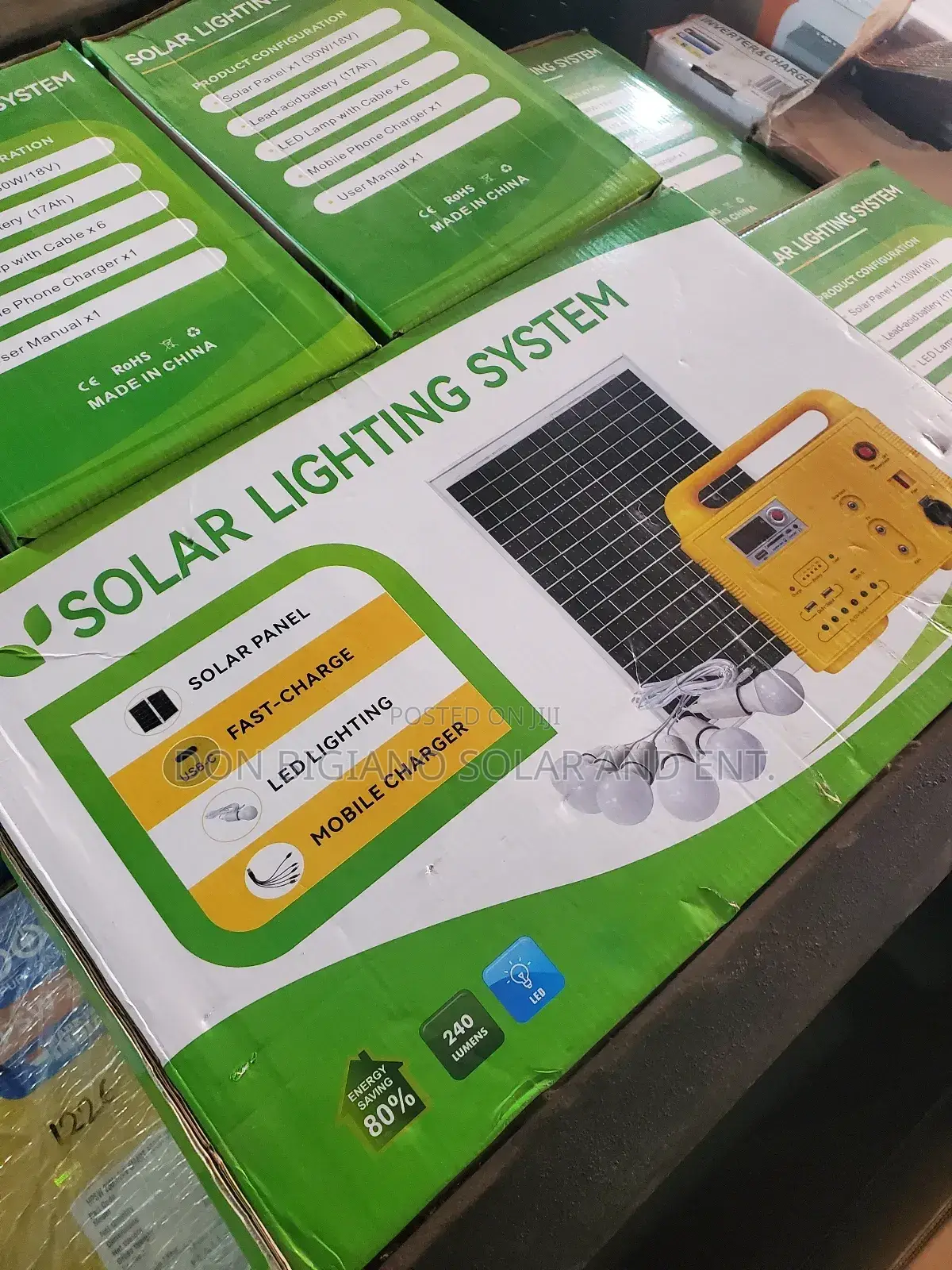 Solar Lighting Energy