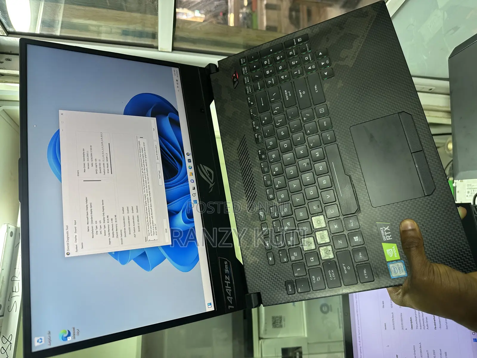 Laptop Asus ROG Strix GL503 16GB Intel Core I7 SSD 512GB