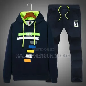 Men's Women's Casual Sportswear Tracksuit Set Hoodie Set