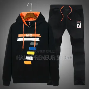 Men's Women's Casual Sportswear Tracksuit Set Hoodie Set