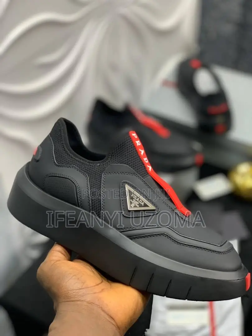 Big Quality Men Prada Luxury Shoe