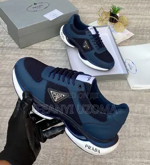 Big Quality Men Prada Luxury Shoe